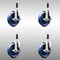 Service Caster 5 Inch 316SS Solid Poly Swivel 3/4 Inch Expanding Stem Caster Set Brake SCC SCC-SS316EX20S514-SPUS-TLB-34-4 - alternate 1
